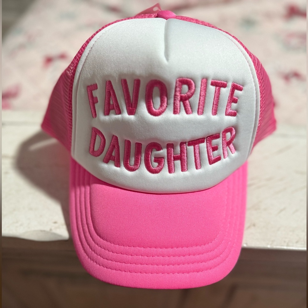 Pink and White  Cap - Favorite Daughter